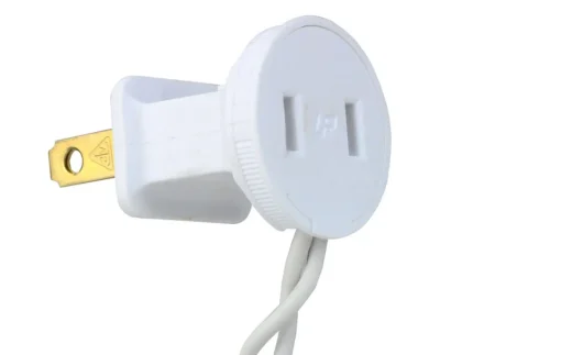 35-Count Orange Mini Christmas Light Set, 7ft White Wire Incandescent