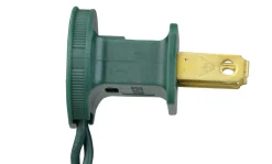 Sale 35-Count Purple Mini Christmas Lights, 7ft Green Wire Incandescent