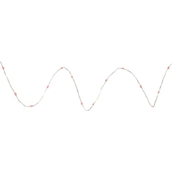 Online 50-Count Red LED Micro Fairy Christmas Lights - 16ft, Copper Wire Fairys