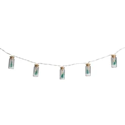 Best 10-Count Tree in a Bottle Christmas String Lights - LED Warm White - 3' Clear Wire Battery Operated
