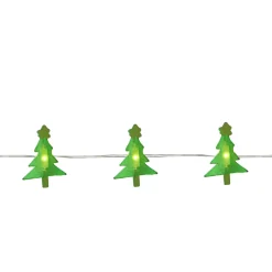 New 20-Count Warm White LED Christmas Tree Fairy Lights - 6ft, Silver Copper Wire Novelty