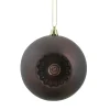 Outlet 6ct Brown Shatterproof Matte Christmas Ball Ornaments 4" (100mm) Shatterproof Balls|Ball Ornaments