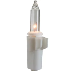 Sale 50ct Clear Mini Replacement Christmas Lights with Clips for Outdoor Decorations Replacement Bulbs