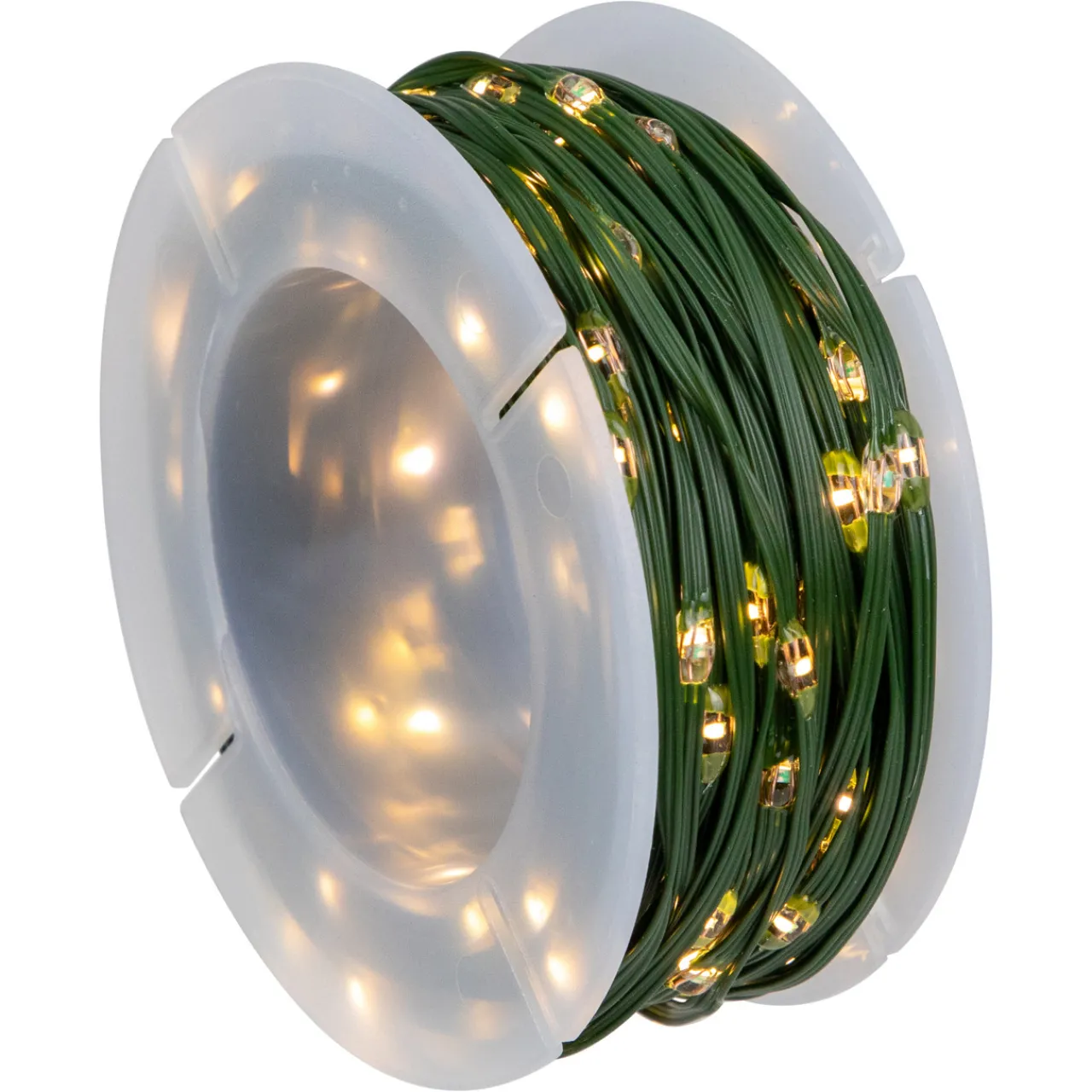 200ct Multi-Function Warm White Christmas Fairy Lights, 64.5ft Green Wire Fairys