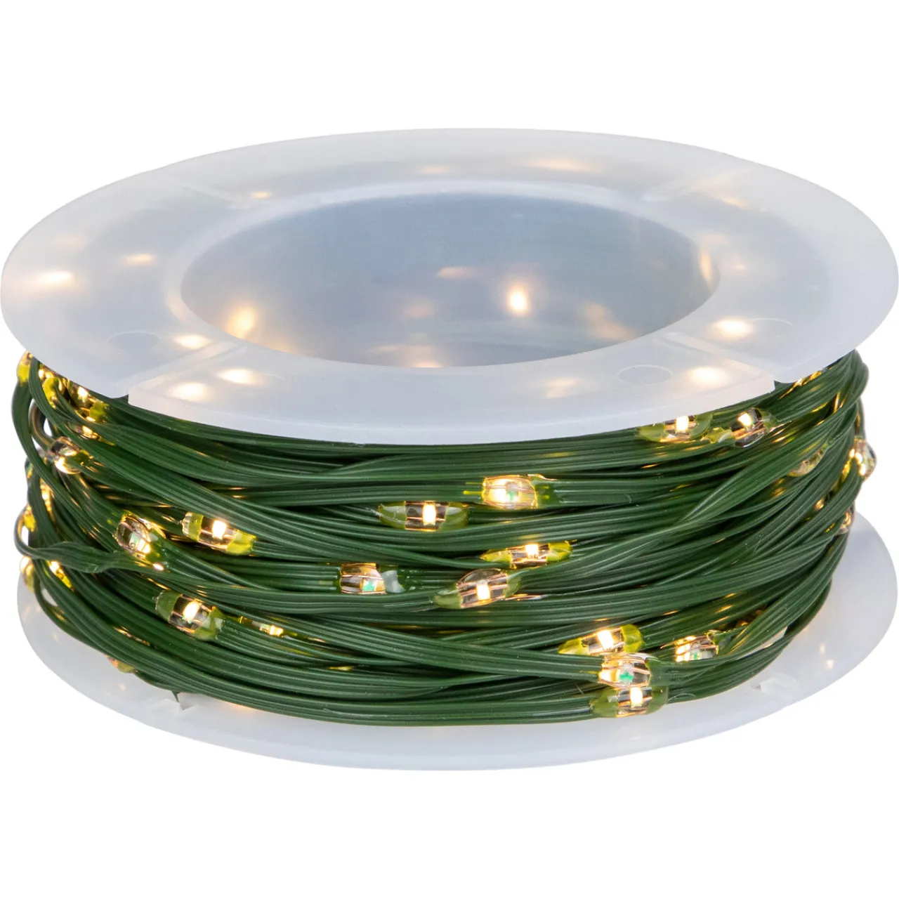 200ct Multi-Function Warm White Christmas Fairy Lights, 64.5ft Green Wire Fairys