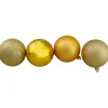 Clearance 32ct Vegas Gold Shatterproof 4-Finish Christmas Ball Ornaments 3.25" (80mm) Shatterproof Balls|Ball Ornaments