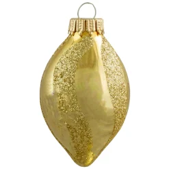 Online 9ct Vibrantly Colored 2-Finish Swirls Glass Christmas Finial Ornaments 2" Finials|Pendants