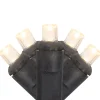 Best 50ct Warm White LED Wide Angle Christmas Lights - 16.25ft, Black Wire Led