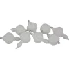 Best 8ct White Shatterproof Finial Christmas Ornaments, 4.75" Shatterproof Balls|Ball Ornaments