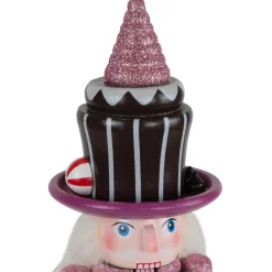 Hot Cupcake Nutcracker Christmas Figure - 10
