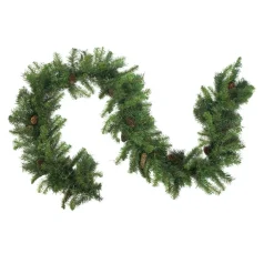 Outlet Dakota Red Pine and Pinecone Artificial Christmas Garland - 50' x 12" - Unlit Unlit