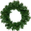 Outlet Deluxe Dorchester Pine Artificial Christmas Wreath, 10-Inch, Unlit Unlit