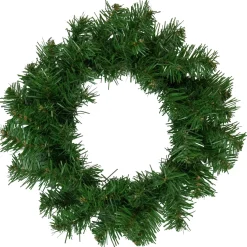Outlet Deluxe Dorchester Pine Artificial Christmas Wreath, 10-Inch, Unlit Unlit