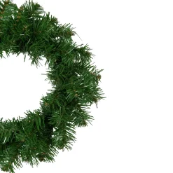 Outlet Deluxe Dorchester Pine Artificial Christmas Wreath, 10-Inch, Unlit Unlit