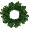 Online Deluxe Dorchester Pine Artificial Christmas Wreath, 8-Inch, Unlit Unlit