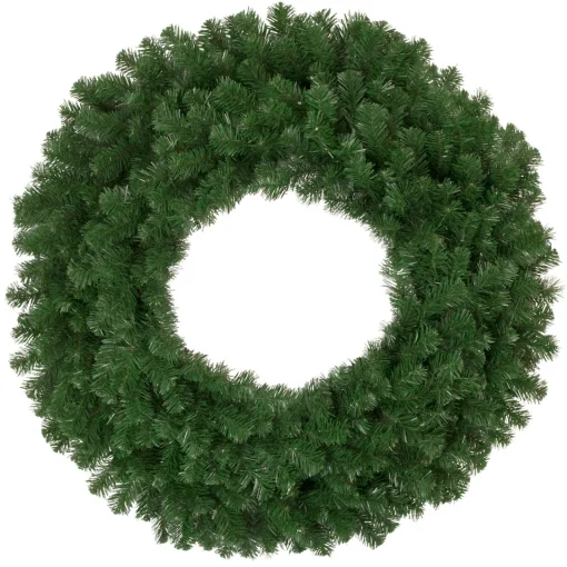 Deluxe Windsor Pine Artificial Christmas Wreath - 36-Inch, Unlit Unlit