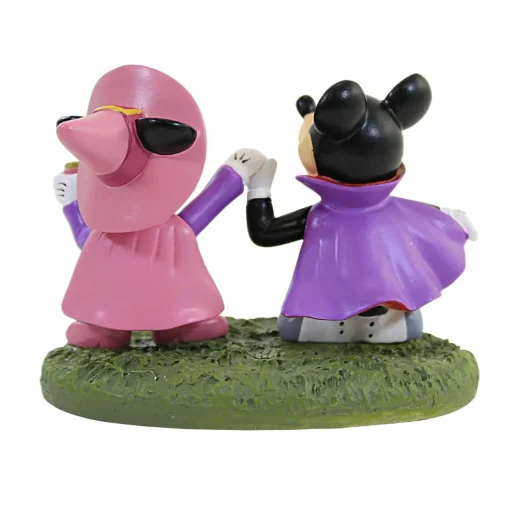 Outlet Dept 56 Disney Mickey and Minnie's Costume Fun Halloween Figure Building Sets