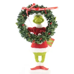 Clearance Dept 56 Grinch Decorates Christmas Figure Building Sets
