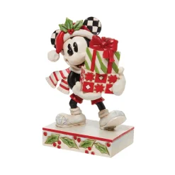 Online Dept 56 Mickey with Stacked Presents Christmas Figure Building Sets