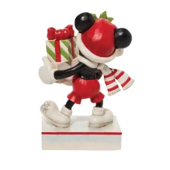 Online Dept 56 Mickey with Stacked Presents Christmas Figure Building Sets