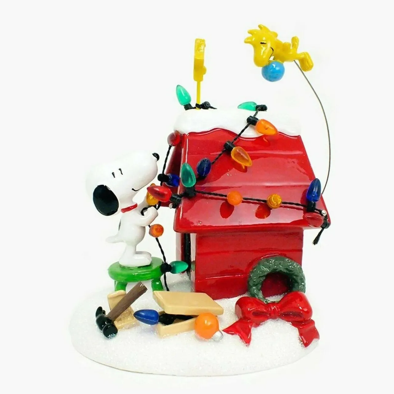 Outlet Dept 56 Peanuts Getting Ready For Christmas Figurine Figurines