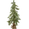 New Downswept Pine Artificial Christmas Tree - 4' Unlit