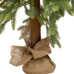 New Downswept Pine Artificial Christmas Tree - 4' Unlit