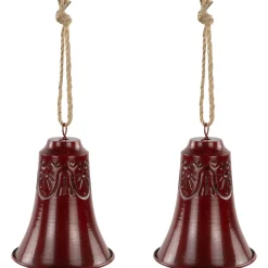 Best Embossed Christmas Bell Ornaments - 6