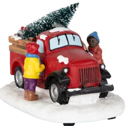 Best Family Bringing Home the Tree Christmas Village Display Piece - 6