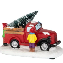 Best Family Bringing Home the Tree Christmas Village Display Piece - 6