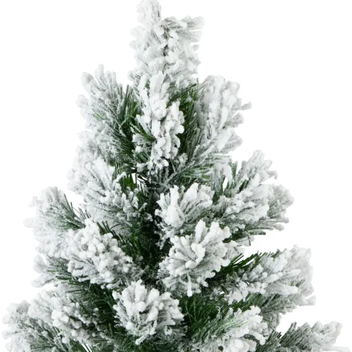 Online Flocked Angel Pine Artificial Mini Christmas Tree - 19" - Unlit Flocked