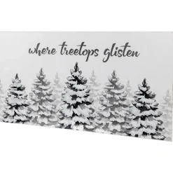 Online Flocked Christmas Tree 