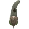 Best Forest Tree Chevron Hat Gnome Head Christmas Decoration - 21" - Green and Brown Gnomes