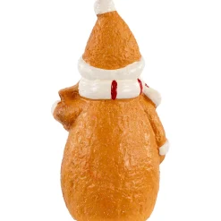 Best Frosted Gingerbread Snowman with Star Cookie Christmas Figurine - 7.5