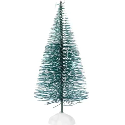 Hot Frosted Mini Bottle Brush Pine Christmas Village Trees - 4