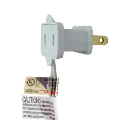 Frosted Mini Christmas Light Set - Clear - 24.5' White Wire - 50ct Incandescent