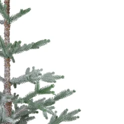Sale Frosted Pine Slim Artificial Christmas Tree with Jute Base - 3' - Unlit Unlit