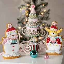 Best Frosted Waffle Cone Christmas Cupcake Tree - 10.25" Trees