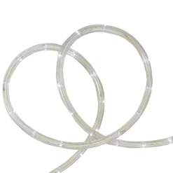 Clearance 100ft Pure White LED Christmas Rope Lights Rope & Tape