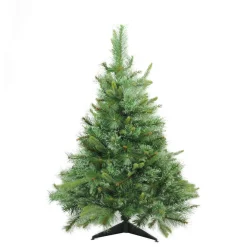 New Full Ashcroft Cashmere Pine Artificial Christmas Tree - 3' - Unlit Unlit
