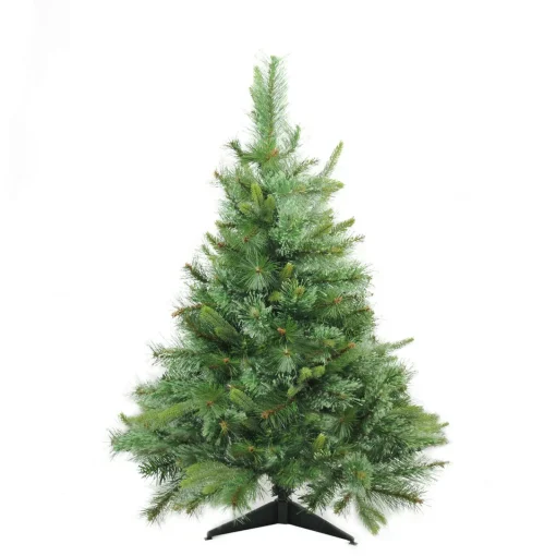 New Full Ashcroft Cashmere Pine Artificial Christmas Tree - 3' - Unlit Unlit