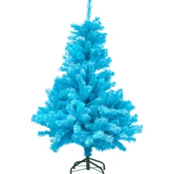 Best Full Pine Artificial Christmas Tree - 4' - Cerulean Blue - Unlit Colorful