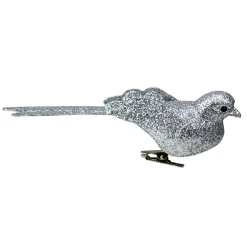 Sale Glittered Bird Clip-On Christmas Ornament - 6