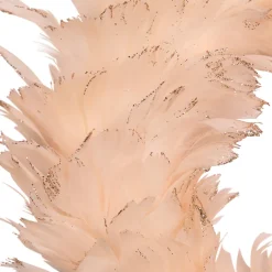 Online Glittered Feathers Christmas Wreath - 14.5