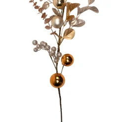 Sale Glittered Mixed Leaves and Berries Artificial Christmas Garland - 6' x 9