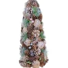Sale Glittered Pinecone Berry Christmas Tree - 16.5" - Green and Brown Trees