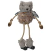 Discount Glittered Pinecone Fuzzy Bear Christmas Figure - 5.5" Animals