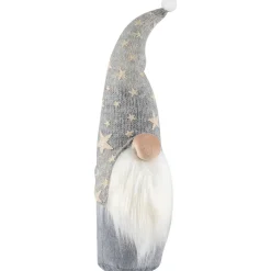 Clearance Gnome with Knitted Star Pattern Hat Christmas Figure - 17