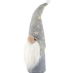 Clearance Gnome with Knitted Star Pattern Hat Christmas Figure - 17