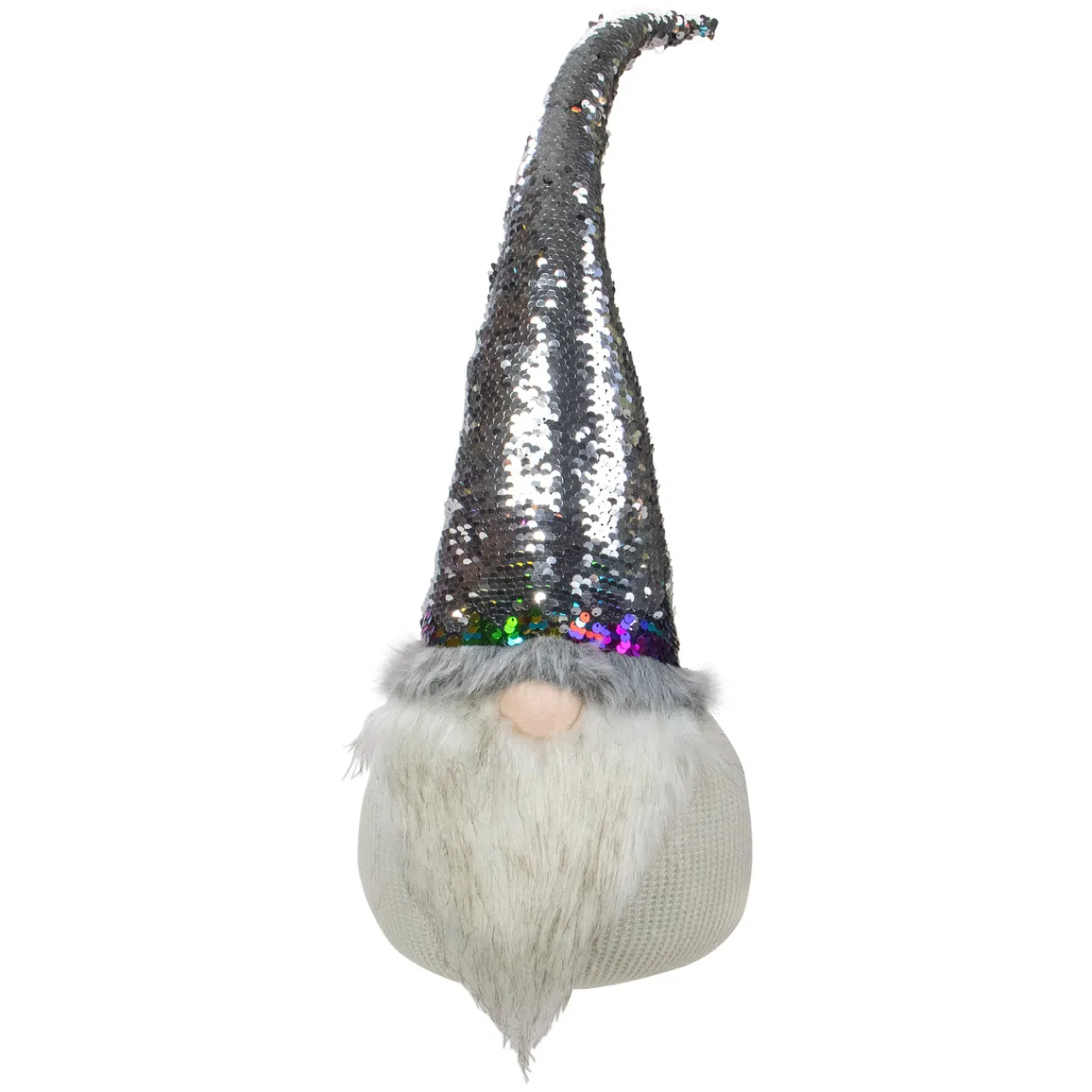 Discount Gnome with Rainbow Flip Sequin Hat Christmas Decoration - 24" Gnomes